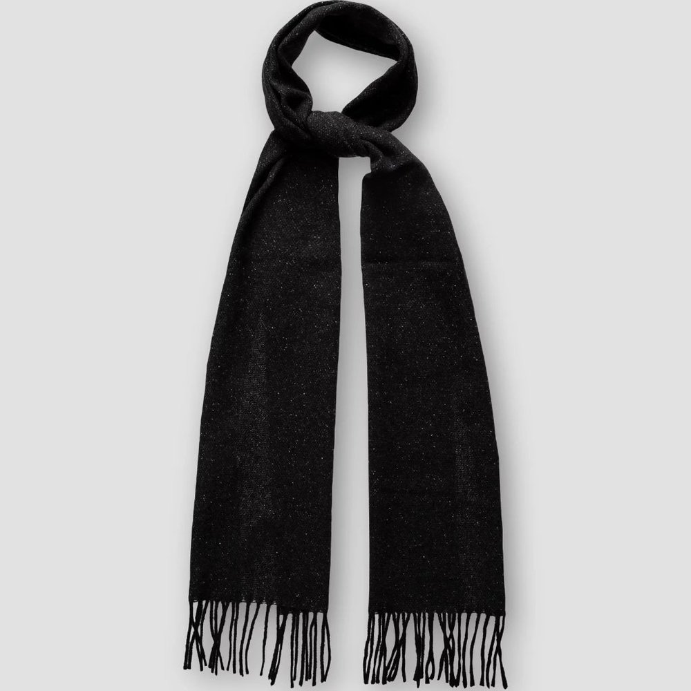 black scarf